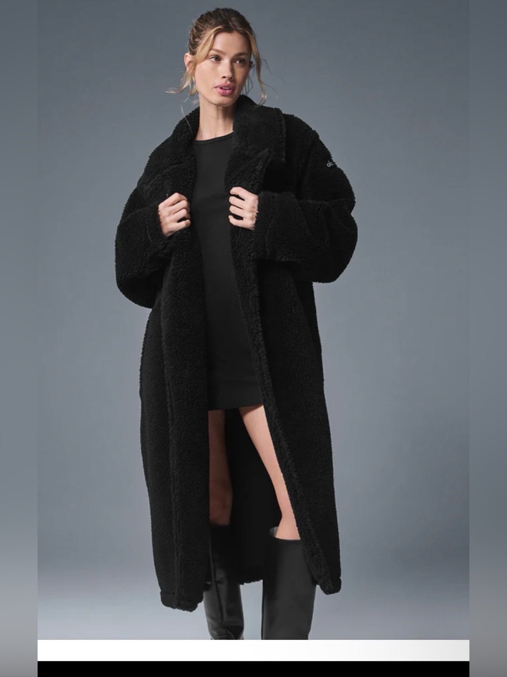 Oversized Sherpa Trench